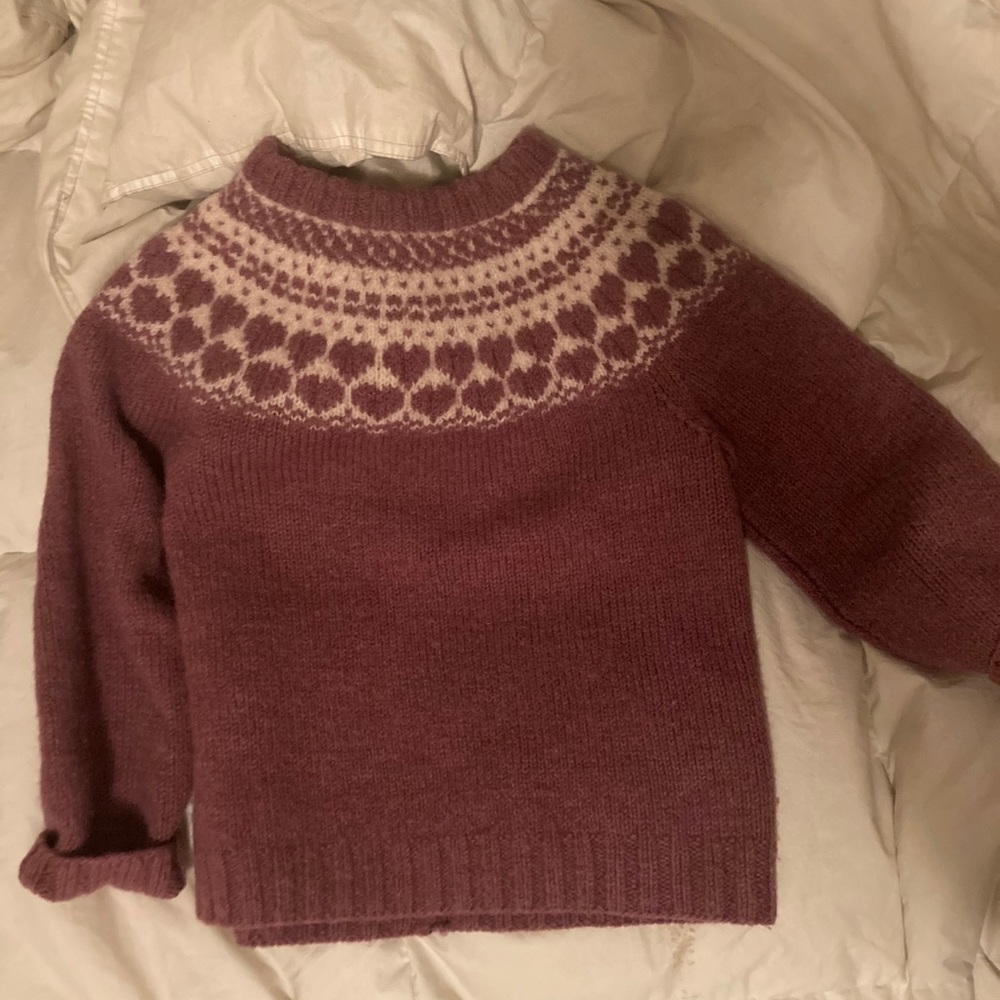Vintage Nordic/Scandinavian wool Sweater/fair isle
